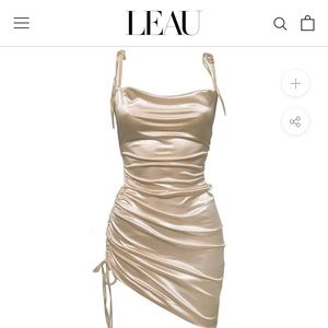 COPY - CABO DRESS - CHAMPAGNE